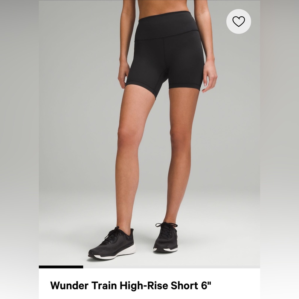 Wunder train high-rise short 6”